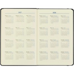 Ежедневник недатированный Attache ЭССЕ А5 160л 138x213, с рез, балакр, черн - фото 7