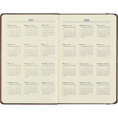 Ежедневник недатированный Attache ЭССЕ А5 160л 138x213, с рез, балакр,бордо - фото 7