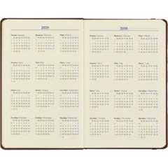 Ежедневник недатированный Attache ЭССЕ А5 160л 138x213, с рез, балакр,бордо - фото 8