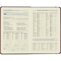 Ежедневник недатированный Attache ЭССЕ А5 160л 138x213, с рез, балакр,бордо - фото 12