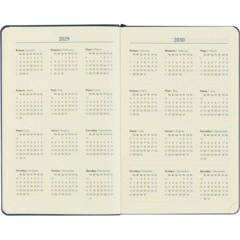 Ежедневник недатированный Attache А5 160л 138x213мм синий - фото 8