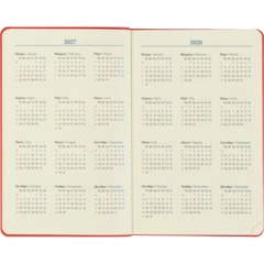 Ежедневник недатированный Attache А5 160л 138x213мм красный - фото 7
