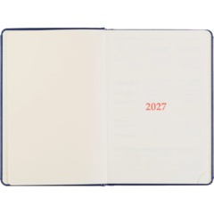 Ежедневник датированный 2027 Attache А5 168л 143x210 синий(золотистый срез) - фото 5