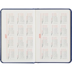 Еженедельник недатированный Attache А6 64л 100x150мм синий - фото 7