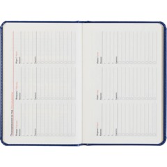 Еженедельник недатированный Attache А6 64л 100x150мм синий - фото 9