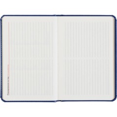 Еженедельник недатированный Attache А6 64л 100x150мм синий - фото 11