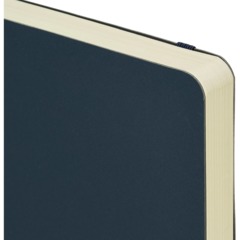 Ежедневник недатированный Attache АУРА А5 138x213мм 160л синий - фото 2