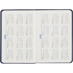 Еженедельник недатированный Attache АУРА А6 100х150мм 64л синий - фото 8