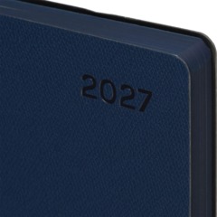 Ежедневник датированный 2027 ИМИДЖ Attache А5 168л,138x213,иск.кож,тем-син - фото 2