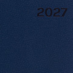 Ежедневник датированный 2027 ИМИДЖ Attache А5 168л,138x213,иск.кож,тем-син - фото 3