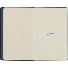Ежедневник датированный 2027 ИМИДЖ Attache А5 168л,138x213,иск.кож,тем-син - фото 5