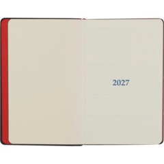 Ежедневник датированный 2027 ИМИДЖ Attache А5,168л,138x213мм,иск.кожа,красн - фото 5