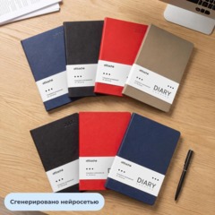 Ежедневник датированный 2027 ИМИДЖ Attache А5,168л,138x213мм,иск.кожа,красн - фото 17