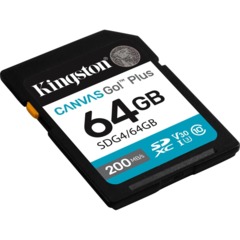 Карта памяти SDXC Kingston Canvas Go Plus G4 64G, G4 200R V30 SDG4/64GB - фото 2
