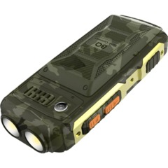 Мобильный телефон BQ 2430L Tank Connect Camouflage+Gold - фото 7