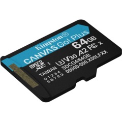 Карта памяти microSDXC Kingston SDCG4/64GBSP 64G Go Plus G4 200R V30 - фото 2