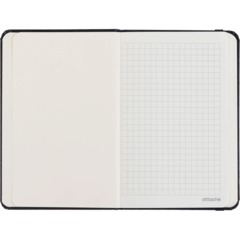 Бизнес-блокнот Attache (100x150 мм) А6, ЭССЕ,балакр,резин,клетка,черный,80л - фото 5