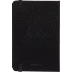 Бизнес-блокнот Attache (100x150 мм) А6, ЭССЕ,балакр,резин,клетка,черный,80л - фото 8