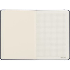 Бизнес-блокнот Attache А5 (148x218 мм), ЭССЕ,балакр,80л.,резин,клетка,синий - фото 5