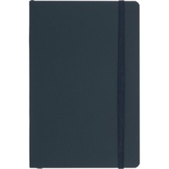 Бизнес-блокнот  Attache Аура, А5,  80л (138x213мм), клетка, резинка, синий