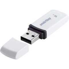 Флеш-память Smartbuy UFD 2.0 16GB Paean White (SB16GBPN-W) - фото 2