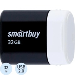 Флеш-память Smartbuy UFD 2.0 32GB LARA Black (SB32GBLARA-K)