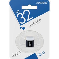 Флеш-память Smartbuy UFD 2.0 32GB LARA Black (SB32GBLARA-K) - фото 3