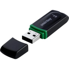 Флеш-память Smartbuy UFD 64GB Paean Black (SB64GBPN-K) - [bulk - фото 2