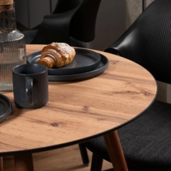 Стол CT_TEYA дуб вотан/ножки деревянные - фото 3