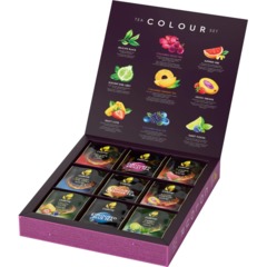 Чай Curtis Colour tea set ассорти 9 вкусов пакет 45 сашет - фото 2