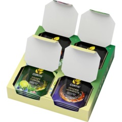 Чай Curtis Joyful Tea Set ассорти 4 вкуса 20 сашет - фото 4