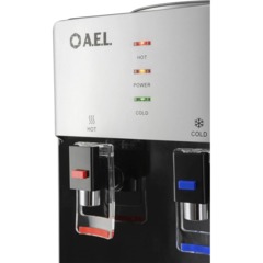 Кулер AEL LD-AEL-40c silver/black  для воды,шкафчик нагрев/электр охл - фото 6