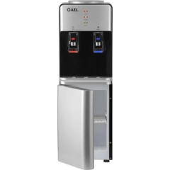 Кулер AEL LD-AEL-40c silver/black  для воды,шкафчик нагрев/электр охл - фото 11