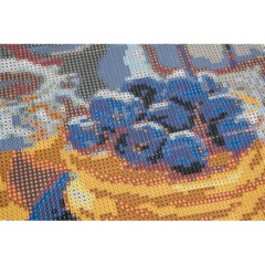 Алмазная мозаика 30x40см(частичное заполнение)Черничные панкейкиАм-038 - фото 5