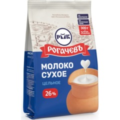Сухое молоко Рогачевъ цельное 26% 300г - фото 2
