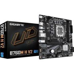 Материнская плата Gigabyte B760M H V2, s1700, B760, 2xDDR5, mATX - фото 4