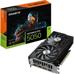Видеокарта Gigabyte RTX5050 WINDFORCE OC V2 8GB,2xDP(GV-N5050WF2OCV2-8GD) - фото 8