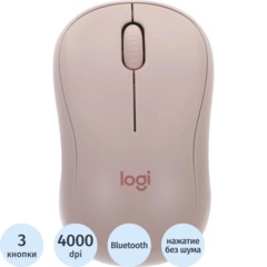 Мышь компьютерная Logitech беспров. M240 розовый (910-007121)