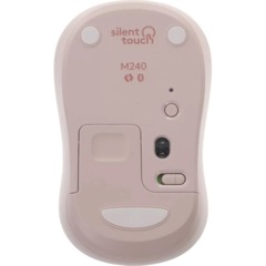 Мышь компьютерная Logitech беспров. M240 розовый (910-007121) - фото 4