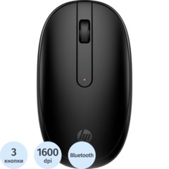 Мышь компьютерная HP беспров. 240 черный (3V0G9AA)