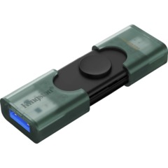 Флеш-память Kingston (DTDEG2/128GB)DataTraveler Duo G2 128ГБ USB 3.2&Type-C - фото 3