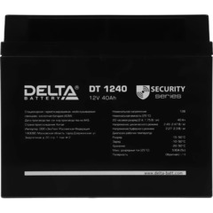 Батарея для ИБП аккумуляторная Delta DT 1240 40 Аxч - фото 2
