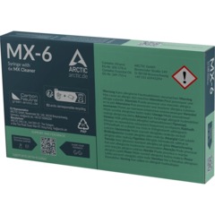 Термопаста Arctic Cooling MX-6 4 грамма with 6pcs MX Cleaner ACTCP00084A - фото 3