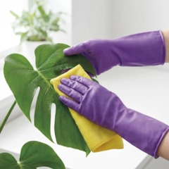 Перчатки резиновые PACLAN нитрил двустор.фиолет.407041/407044 р.M 2п/уп, ПС - фото 10