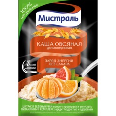 Каша овсяная Мистраль Заряд энергии 40гx12шт/уп - фото 2