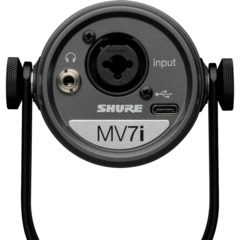 Микрофон Shure MOTIV MV7i, цифровой, со встроенным аудиоинтерфейсом, USB - фото 4