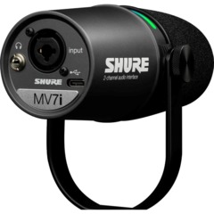 Микрофон Shure MOTIV MV7i, цифровой, со встроенным аудиоинтерфейсом, USB - фото 7