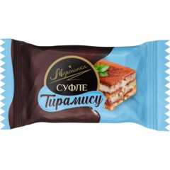 Конфеты шоколадные Марсианка Сбивная Тирамису 200гx10шт/уп - фото 2