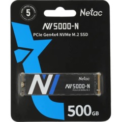 SSD накопитель Netac NV5000-N 500GB PCIe4x4 NVMe(NT01NV5000N-500-E4X) - фото 3
