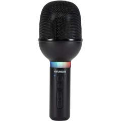 Микрофон Hyundai H-MIC101, черный, беспроводной